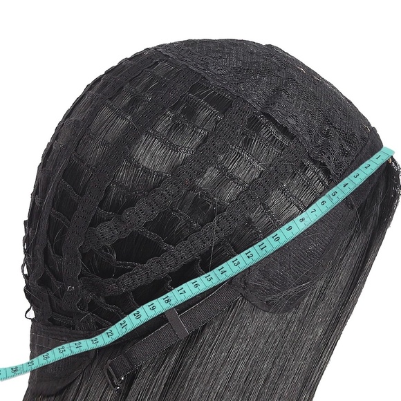 40" Long Black Straight Cosplay Wig, Anime Costume Party Hair for Women Black - Picture 5 of 5